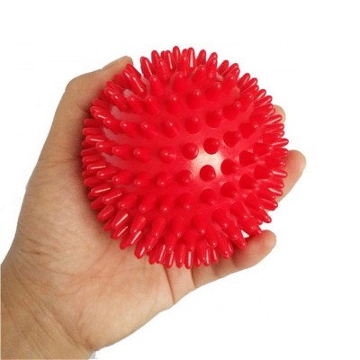 7cm fitness bodybuilding products muscle recovery roller knot round spikeball toys spike ball